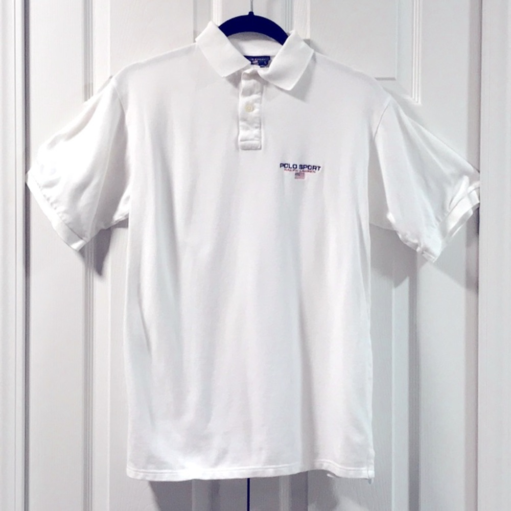 Ralph Lauren Button Down Short Sleeve Polo Top